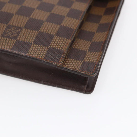 LOUIS VUITTON Damier Ebene Pimlico Shoulder Bag N45272 LV Auth 153205