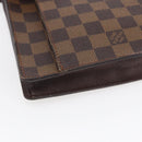 LOUIS VUITTON Damier Ebene Pimlico Shoulder Bag N45272 LV Auth 153205-14