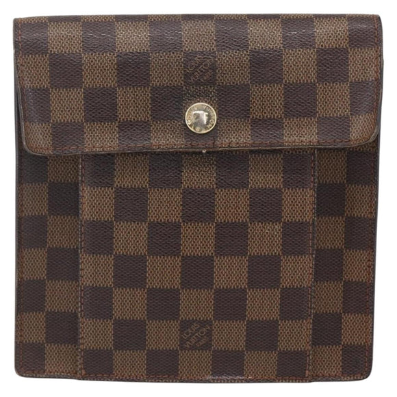 LOUIS VUITTON Damier Ebene Pimlico Shoulder Bag N45272 LV Auth 153205