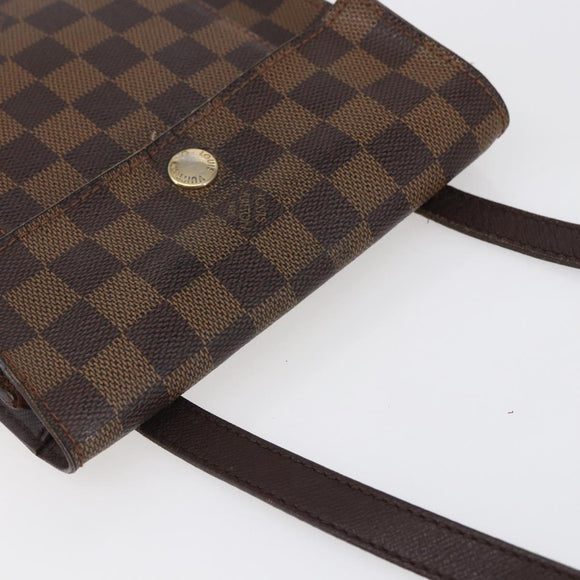 LOUIS VUITTON Damier Ebene Pimlico Shoulder Bag N45272 LV Auth 153205