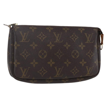 LOUIS VUITTON Monogram Pochette Accessoires Pouch M51980 LV Auth 153207