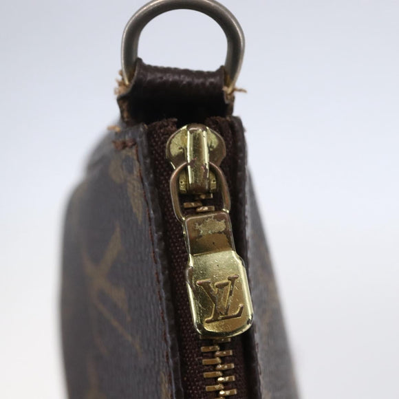 LOUIS VUITTON Monogram Pochette Accessoires Pouch M51980 LV Auth 153207