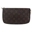 LOUIS VUITTON Monogram Pochette Accessoires Pouch M51980 LV Auth 153207-13