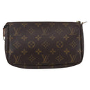 LOUIS VUITTON Monogram Pochette Accessoires Pouch M51980 LV Auth 153207-2