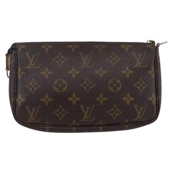 LOUIS VUITTON Monogram Pochette Accessoires Pouch M51980 LV Auth 153207