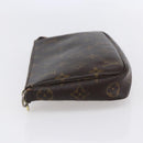 LOUIS VUITTON Monogram Pochette Accessoires Pouch M51980 LV Auth 153207-3