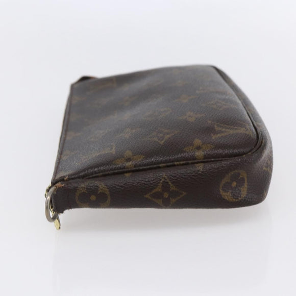 LOUIS VUITTON Monogram Pochette Accessoires Pouch M51980 LV Auth 153207