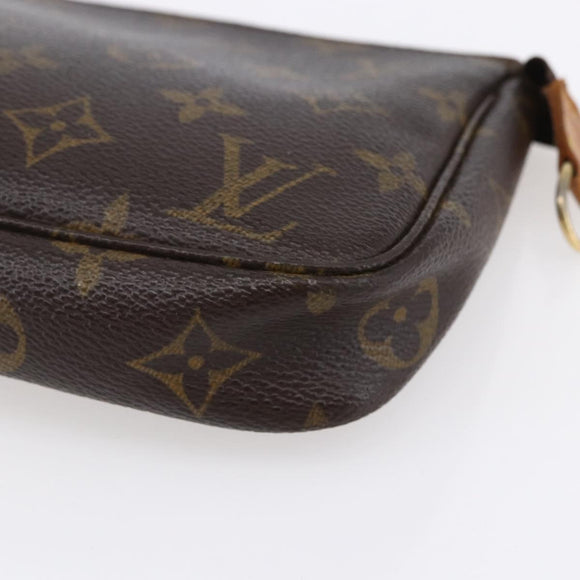 LOUIS VUITTON Monogram Pochette Accessoires Pouch M51980 LV Auth 153207
