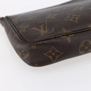 LOUIS VUITTON Monogram Pochette Accessoires Pouch M51980 LV Auth 153207-14