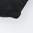 PRADA Shoulder Bag Nylon Black Silver Auth 153208-10