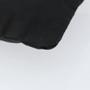 PRADA Shoulder Bag Nylon Black Silver Auth 153208-11