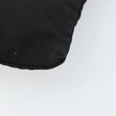 PRADA Shoulder Bag Nylon Black Silver Auth 153208-12