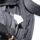 PRADA Shoulder Bag Nylon Black Silver Auth 153208-22