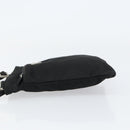 PRADA Shoulder Bag Nylon Black Silver Auth 153208-5