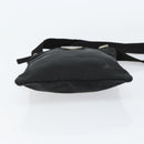 PRADA Shoulder Bag Nylon Black Silver Auth 153208-9