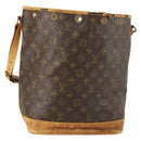 LOUIS VUITTON Monogram Noe Shoulder Bag M42224 LV Auth 153211-1