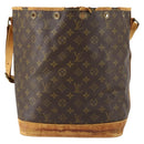 LOUIS VUITTON Monogram Noe Shoulder Bag M42224 LV Auth 153211-13