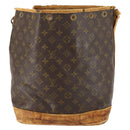 LOUIS VUITTON Monogram Noe Shoulder Bag M42224 LV Auth 153211-2