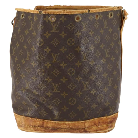 LOUIS VUITTON Monogram Noe Shoulder Bag M42224 LV Auth 153211