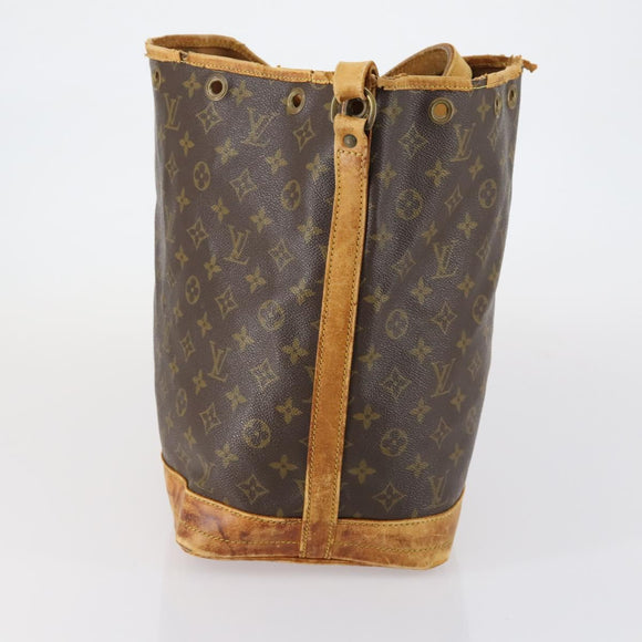 LOUIS VUITTON Monogram Noe Shoulder Bag M42224 LV Auth 153211