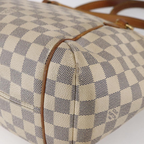 LOUIS VUITTON Damier Azur Totally PM Tote Bag N41280 LV Auth 153212