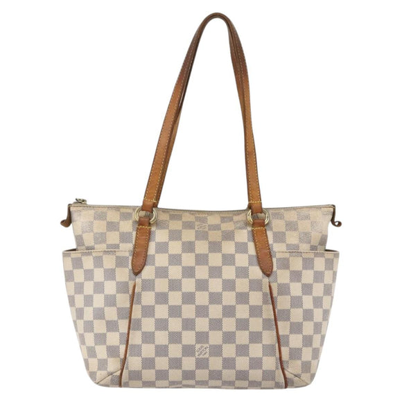 LOUIS VUITTON Damier Azur Totally PM Tote Bag N41280 LV Auth 153212