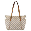 LOUIS VUITTON Damier Azur Totally PM Tote Bag N41280 LV Auth 153212-2