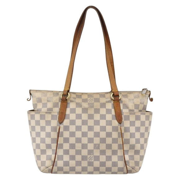 LOUIS VUITTON Damier Azur Totally PM Tote Bag N41280 LV Auth 153212