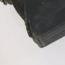 BOTTEGA VENETA INTRECCIATO Hand Bag Leather 2way Black Auth 153214-16