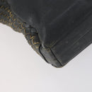 BOTTEGA VENETA INTRECCIATO Hand Bag Leather 2way Black Auth 153214-17
