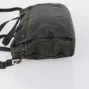 BOTTEGA VENETA INTRECCIATO Hand Bag Leather 2way Black Auth 153214-4