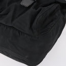 PRADA Shoulder Bag Nylon Black Silver Auth 153216-15
