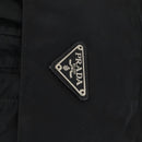 PRADA Shoulder Bag Nylon Black Silver Auth 153216-19