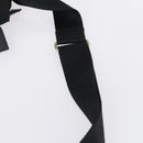 PRADA Shoulder Bag Nylon Black Silver Auth 153216-14