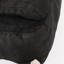 PRADA Shoulder Bag Nylon Black Silver Auth 153218-8