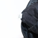 PRADA Shoulder Bag Nylon Black Silver Auth 153218-12