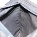 PRADA Shoulder Bag Nylon Black Silver Auth 153219-20