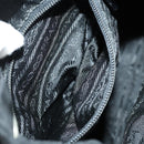 PRADA Backpack Nylon Black Silver Auth 153220-26