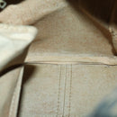 Christian Dior Trotter Canvas Boston Bag Black Silver Auth 153223-16