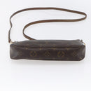 LOUIS VUITTON Monogram Pochette Accessoires Pouch M51980 LV Auth 153227-5