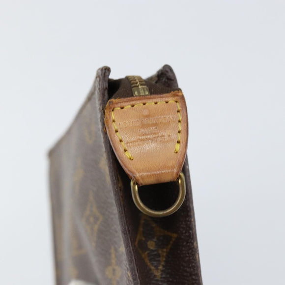 LOUIS VUITTON Monogram Bucket GM Accessory Pouch LV Auth 153232