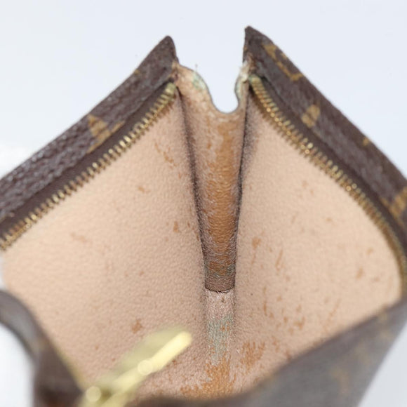 LOUIS VUITTON Monogram Bucket GM Accessory Pouch LV Auth 153232