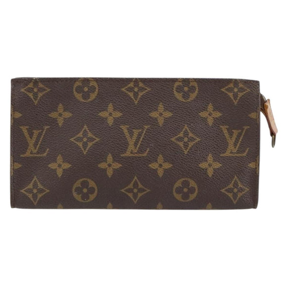 LOUIS VUITTON Monogram Bucket GM Accessory Pouch LV Auth 153232