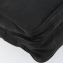 PRADA Shoulder Bag Nylon Black Silver Auth 153237-14