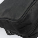 PRADA Shoulder Bag Nylon Black Silver Auth 153237-16