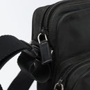PRADA Shoulder Bag Nylon Black Silver Auth 153237-10