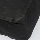 PRADA Hand Bag Nylon Black Silver Auth 153238-10