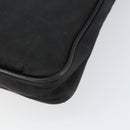 PRADA Shoulder Bag Nylon Black Silver Auth 153239-9