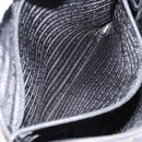 PRADA Shoulder Bag Nylon Black Silver Auth 153239-23