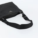 PRADA Shoulder Bag Nylon Black Silver Auth 153239-7
